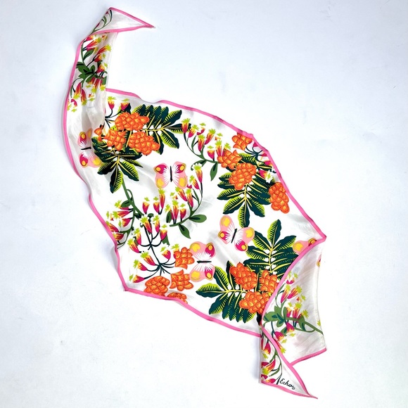 ECHO 100% silk bandana headband scarf - Picture 1 of 6